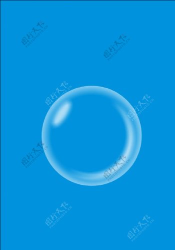 水晶气泡图片