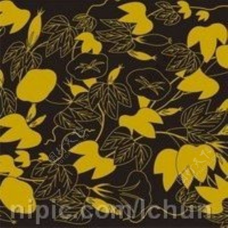 日本传统图案矢量素材35花卉植物图片