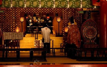 东京神田神社内景图片