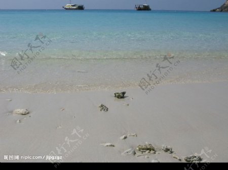热浪岛海滩图片