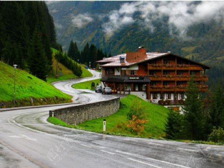 奥地利山中旅馆图片