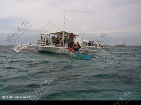 菲律宾游之漂泊在海上的无限风光图片