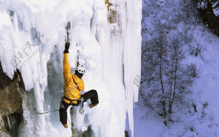 攀冰探险图片