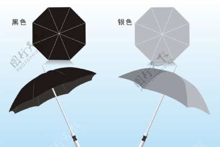 矢量伞效果图图片