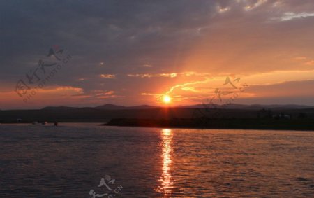 俄罗斯夕阳图片