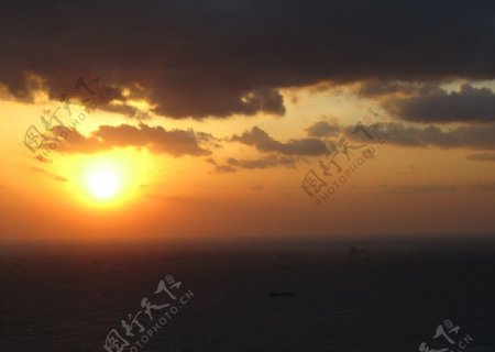 长岛的黄昏图片