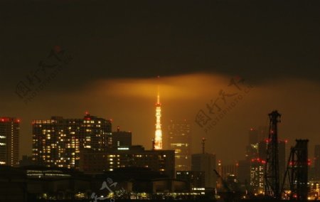 都市夜景摄影照片图片