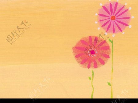 花卉图案设计抽象花卉图片