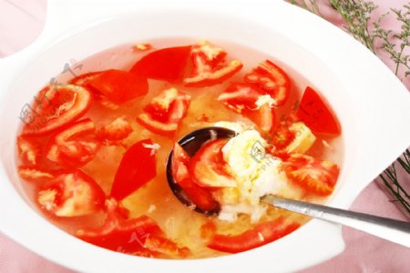番茄浓汤图片