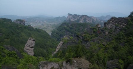 连城冠豸山风景图片