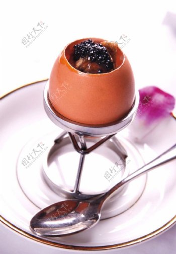 鹅肝蒸蛋图片