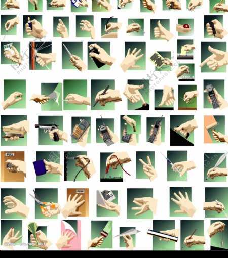 66种漂亮手势大集合图片