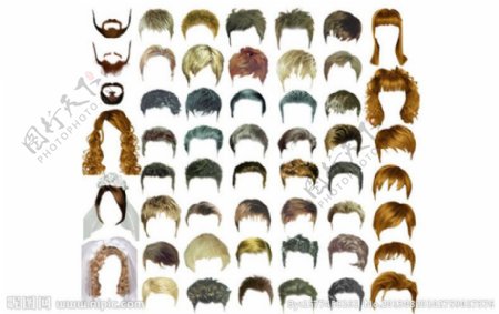 男性和女性时尚发型图片