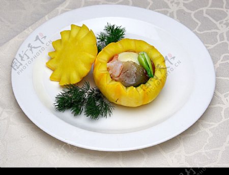 木瓜虾仁图片