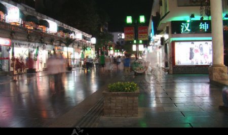 桂林夜街图片