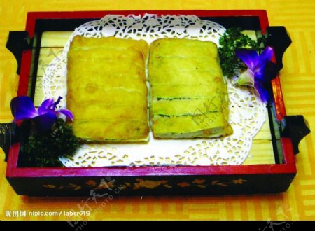 传统锅贴豆腐图片
