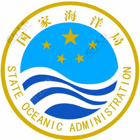 海洋环境检测徽标图片