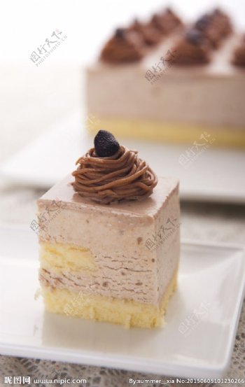 奥地栗蛋糕图片