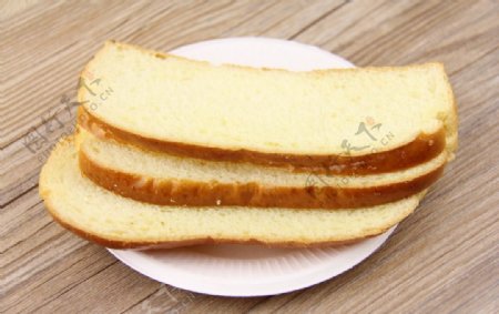 切片面包土司图片