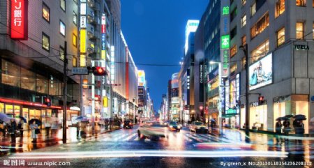 东京街景图片