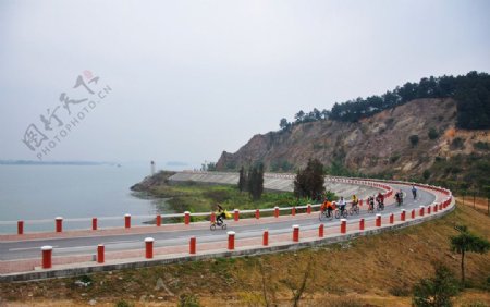 江门自行车绿道图片