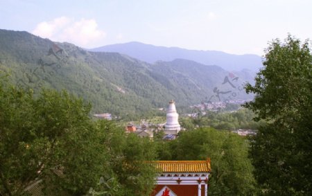佛教圣地五台山图片