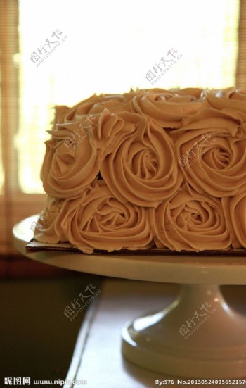 玫瑰蛋糕图片