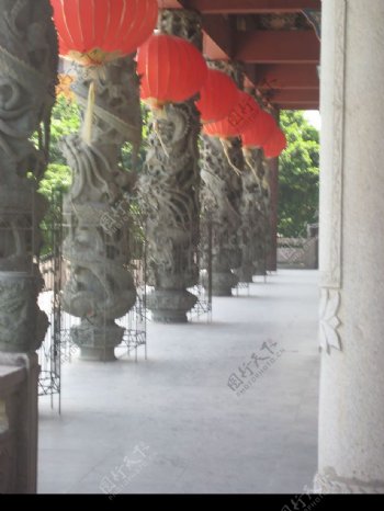 中国龙石柱图片