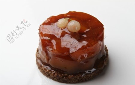 法式甜品果酱苹果塔图片