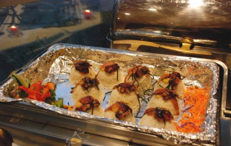 三文鱼焗饭图片