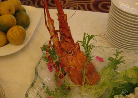 龙虾沙拉图片