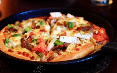 披萨西餐美食图片