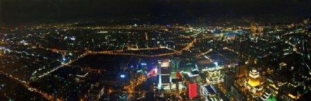 台北夜景图片