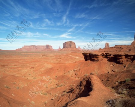 美國西部荒漠图片