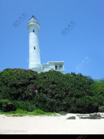 綠島燈塔图片