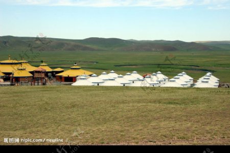 金汗蒙古族部落图片