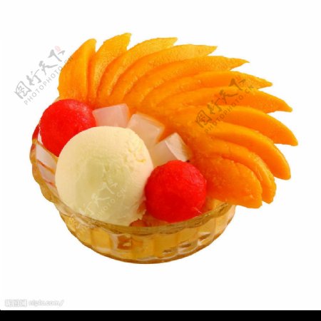 芒果甜品图片