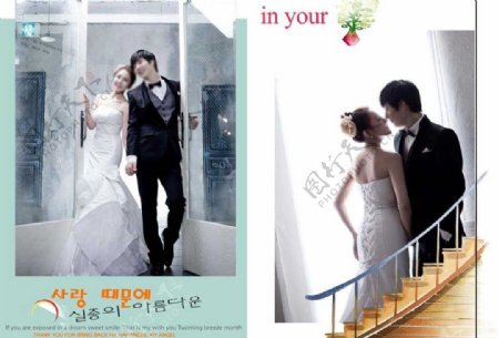 韩式浪漫婚纱摄影图片