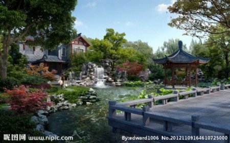 中国古典园林风景区图片