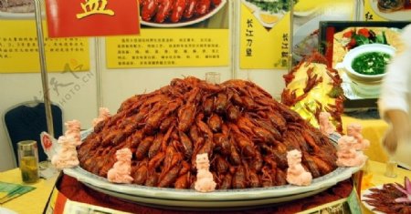大盆龙虾图片