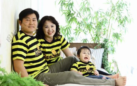 韩国家庭写真图片