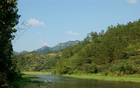 青山绿水图片