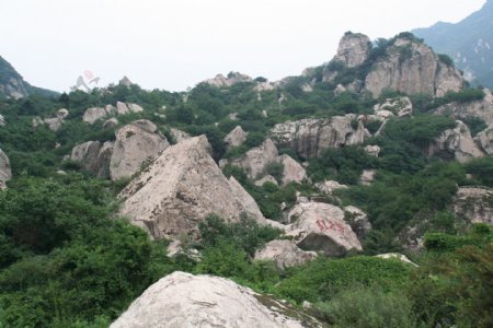 翠华山石景图片