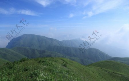 武功山风景区图片