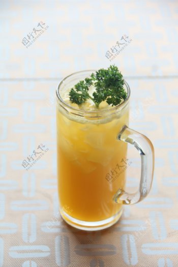 芒果芦荟绿茶图片