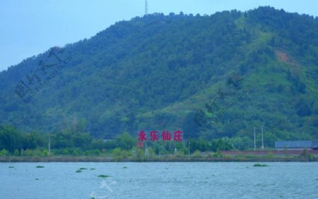 山水梅州梅江风景图片