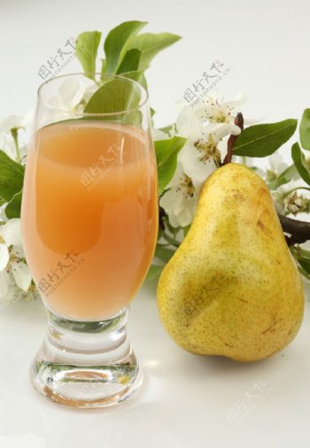 梨子汁图片