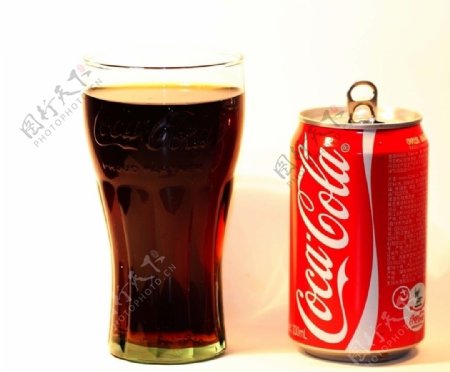 可口可樂飲料图片