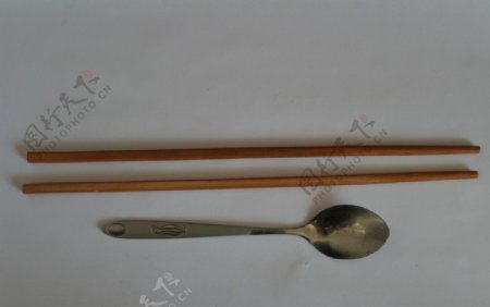 筷子和勺子图片