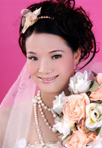 高清人物摄影美丽新娘图片